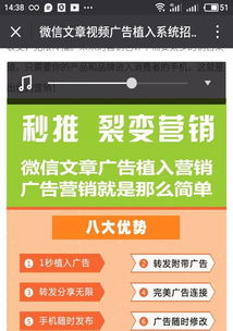 图 文章广告植入系统招代理 北京网站建设推广